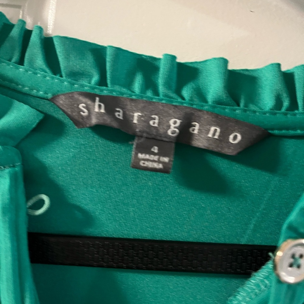 Women’s green dress